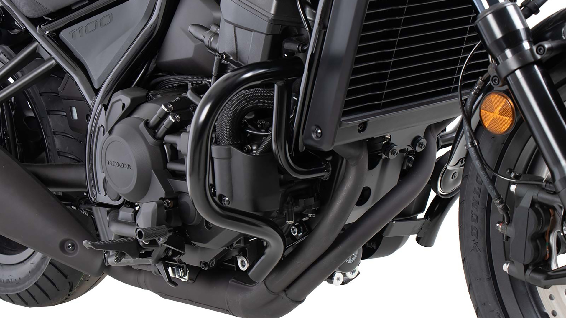 Protezione motore nera per Honda CMX 1100 Rebel /DCT (21-24) Hepco & Becker