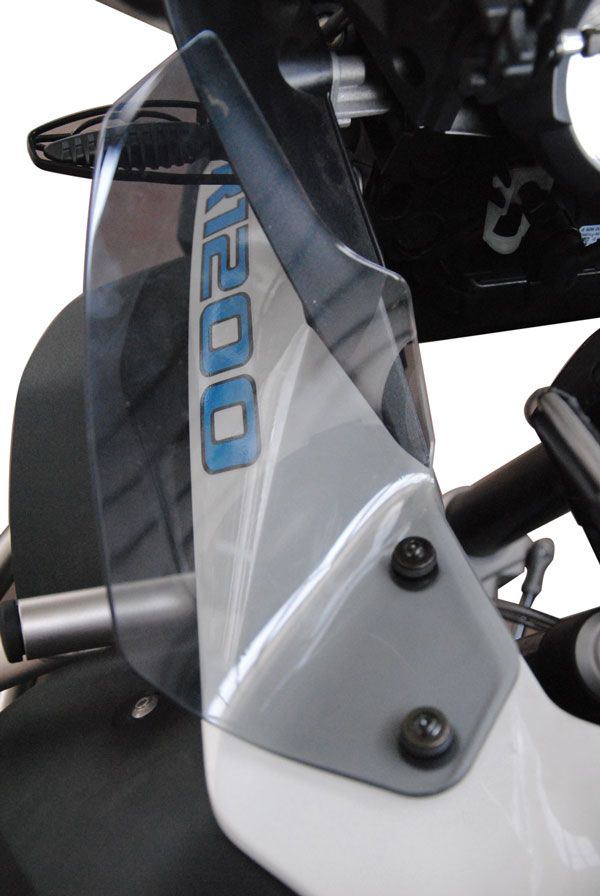 Isotta coppia di deflettori laterali superiori Maxi per BMW R 1200 GS Adventure LC (14-18), coppia