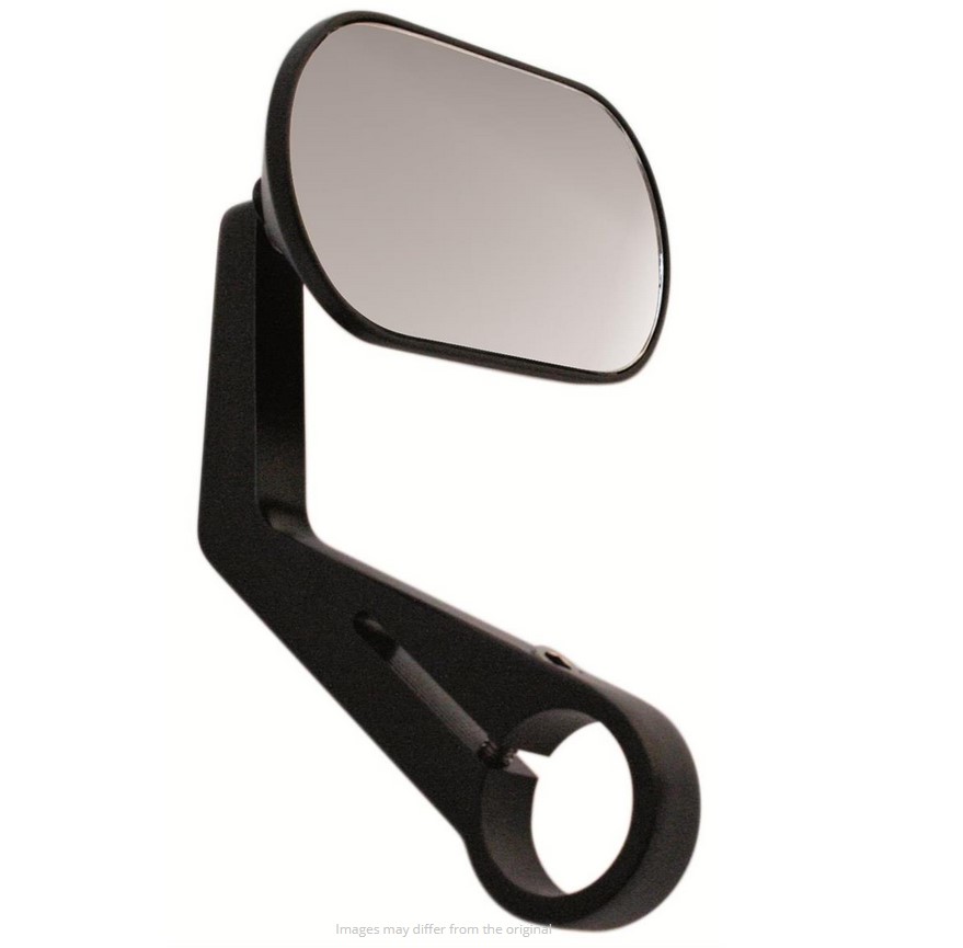 Specchietto terminale manubrio AGILA per Vespa sinistro o destro, nero
