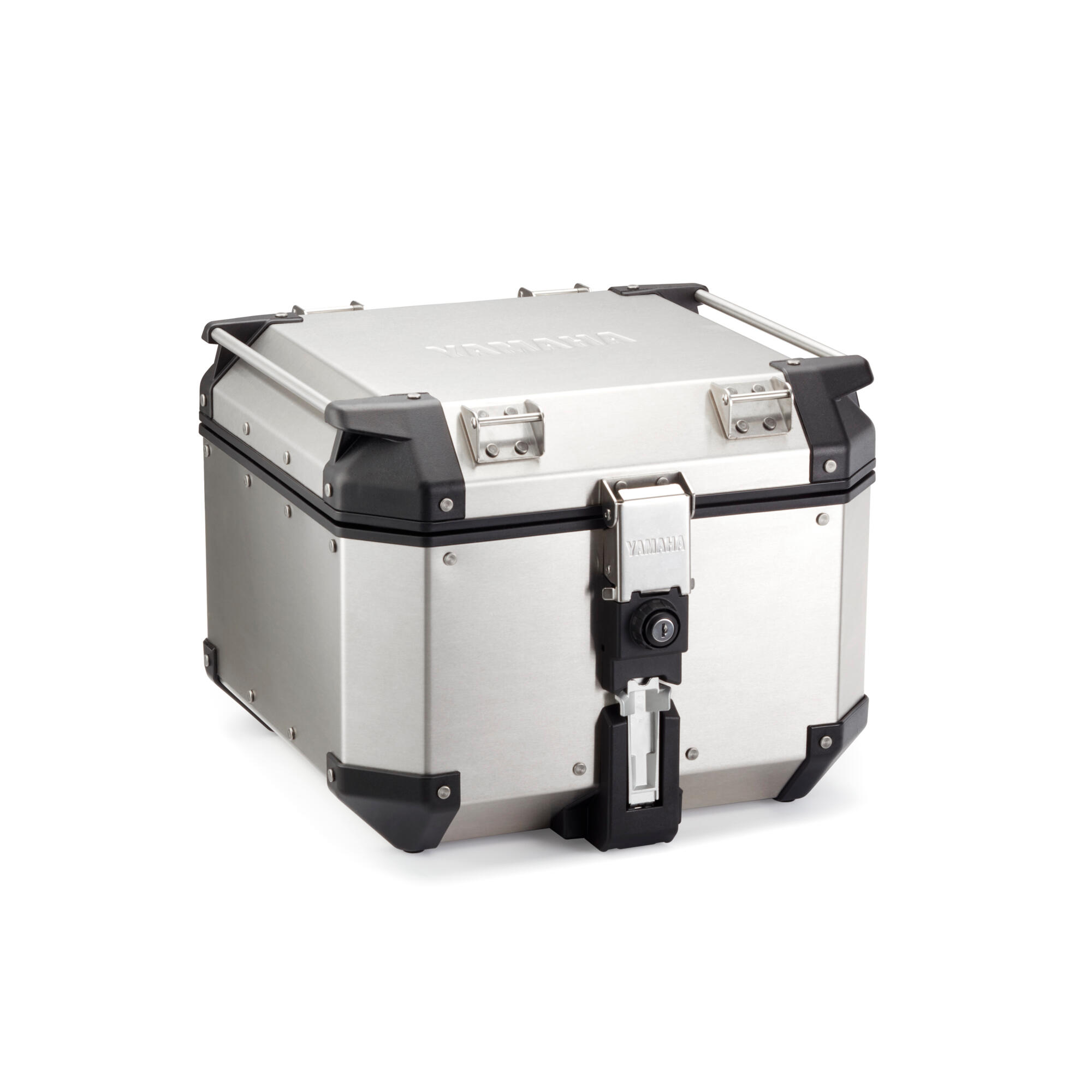 Baule in alluminio color argento per modelli Yamaha – originale