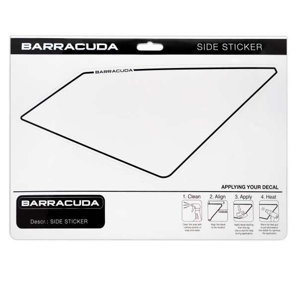 Targa per Yamaha MT-07 (21-24) - Barracuda