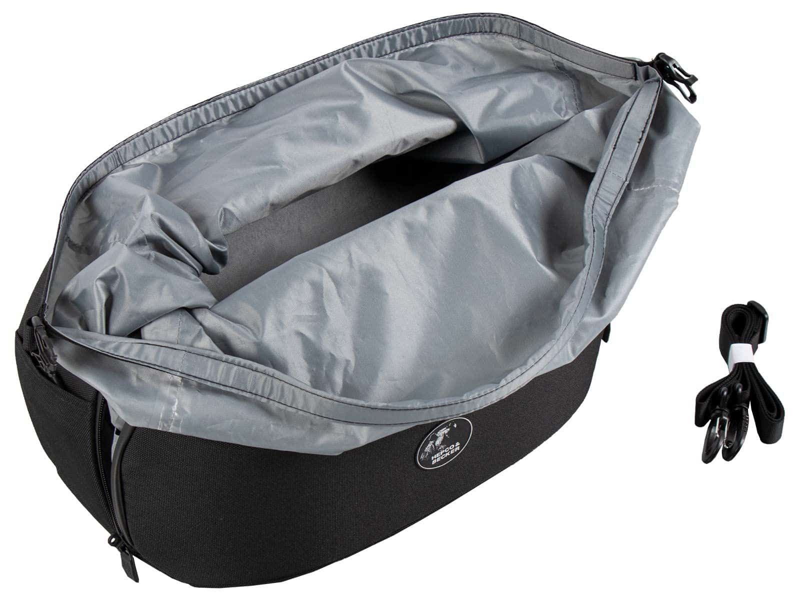 Softbag Street borsa singola nera per supporto C-Bow Hepco & Becker