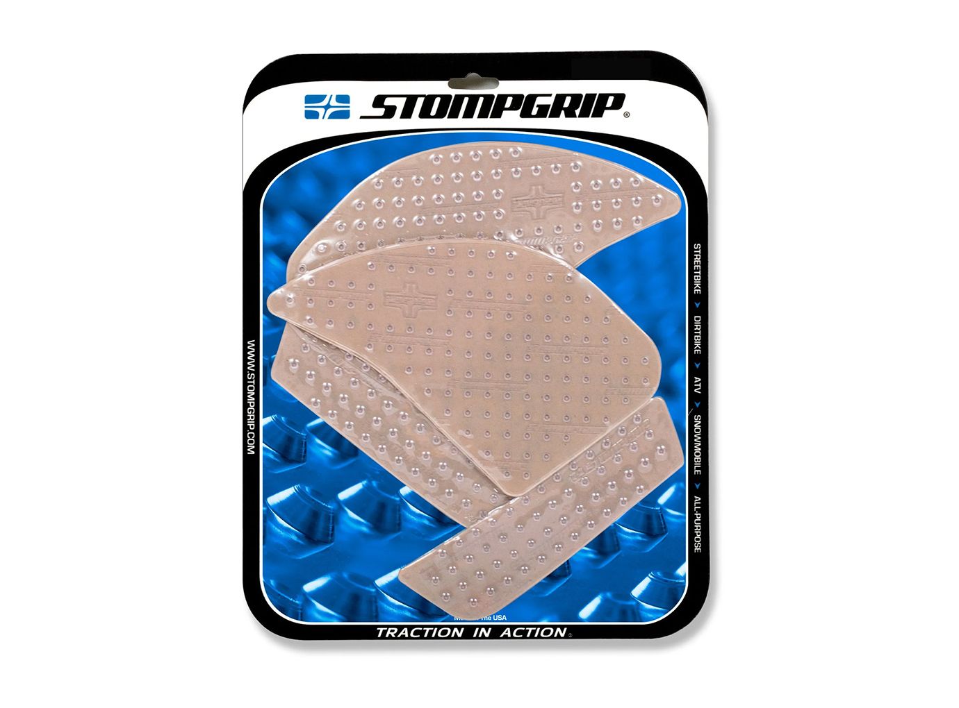 Stompgrip chiaro Volcano per Kawasaki Ninja 1000SX 2020-2022