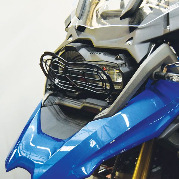 Griglia di protezione del faro per BMW R 1200 GS LC /Rallye, R 1250 GS, nero