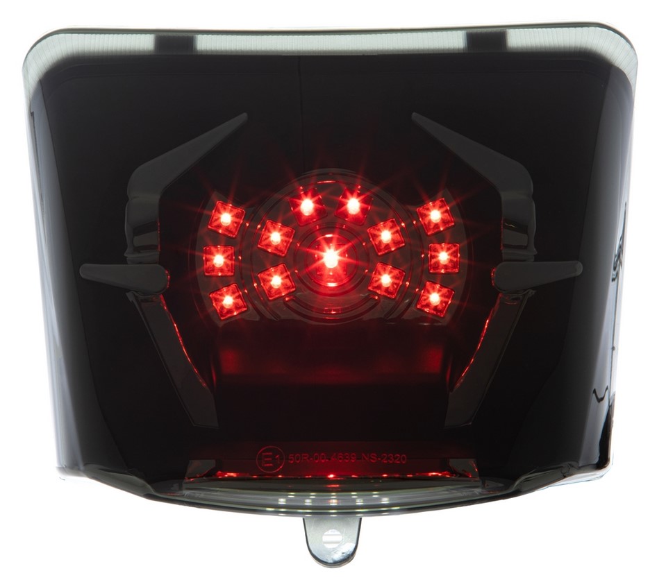 Fanale posteriore MK II LED per Vespa GTS/GTS Super/GTV 125-300cc HPE ('18-), colorato