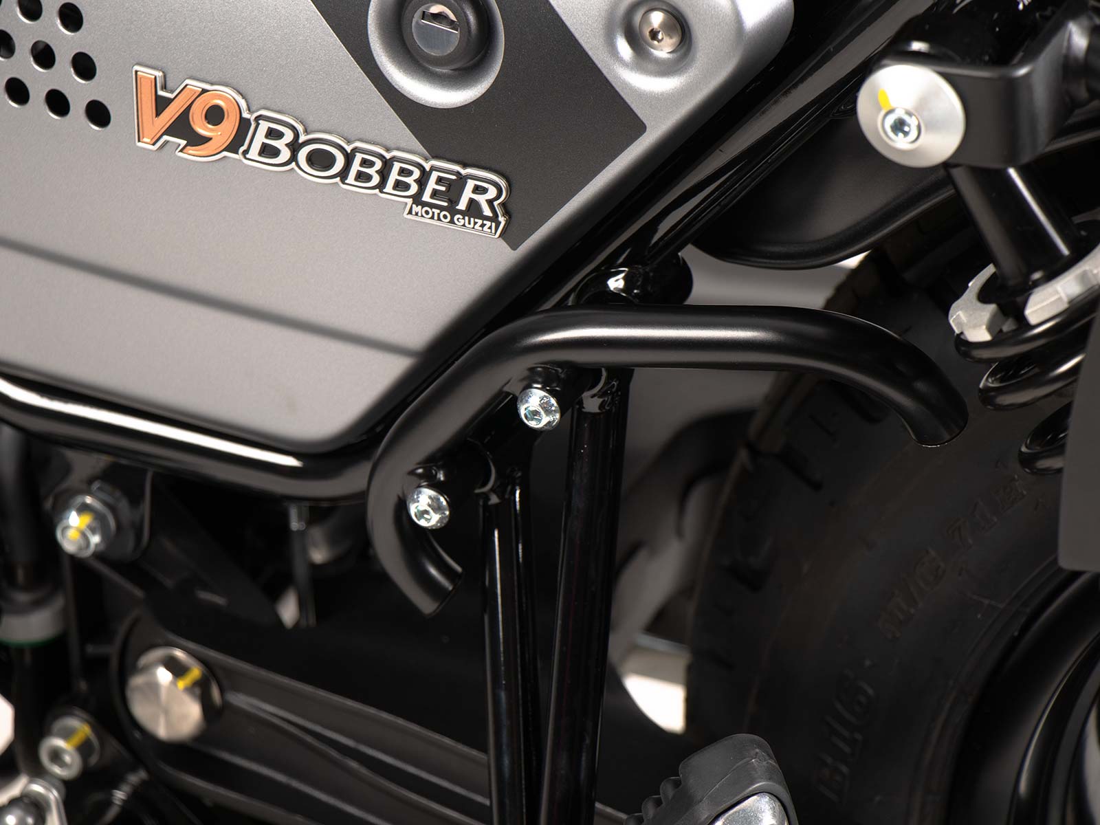 Leva di sollevamento per Moto Guzzi V9 Bobber/Special Edition (21-) Hepco & Becker