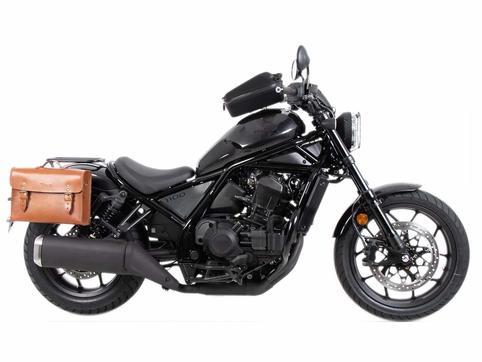 Portapacchi laterale C-Bow nero per Honda CMX 1100 Rebel /DCT (21-24) Hepco & Becker