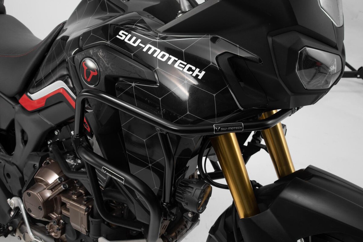SW-Motech Barra di protezione superiore nera per Honda CRF 1000 L Africa Twin - SW Motech