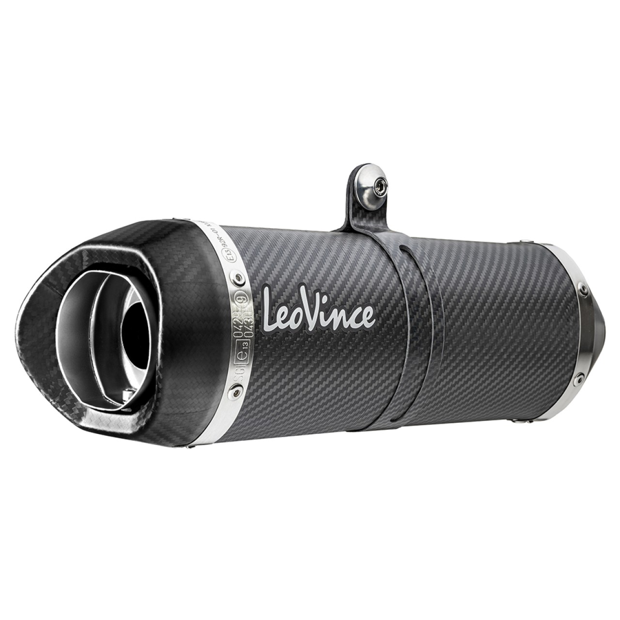 LeoVince sistema completo LV One Evo per Yamaha MT-07 /Tracer 700 /XSR 700, carbonio, omologazione E