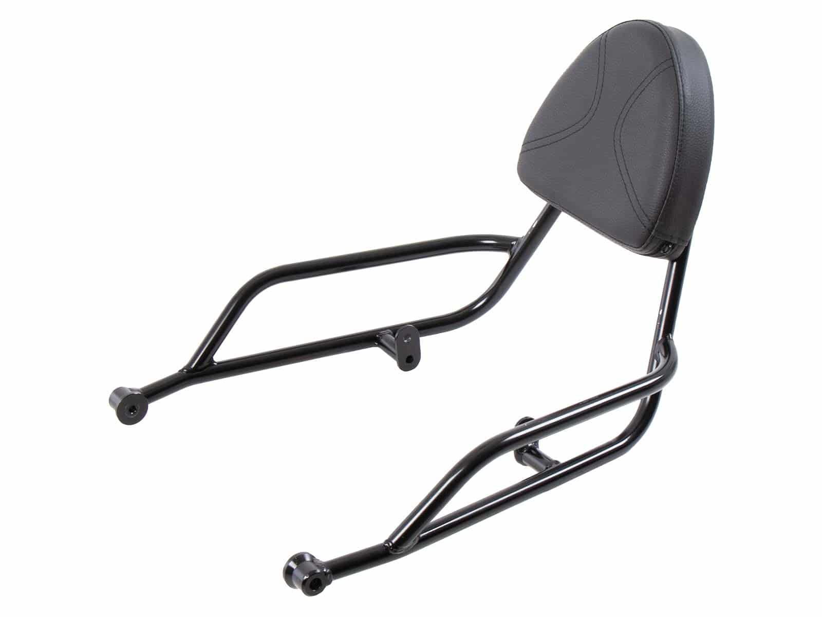 Sissybar senza portapacchi nero per Moto Guzzi V7 850 Special/Stone/Centenario (21-24)