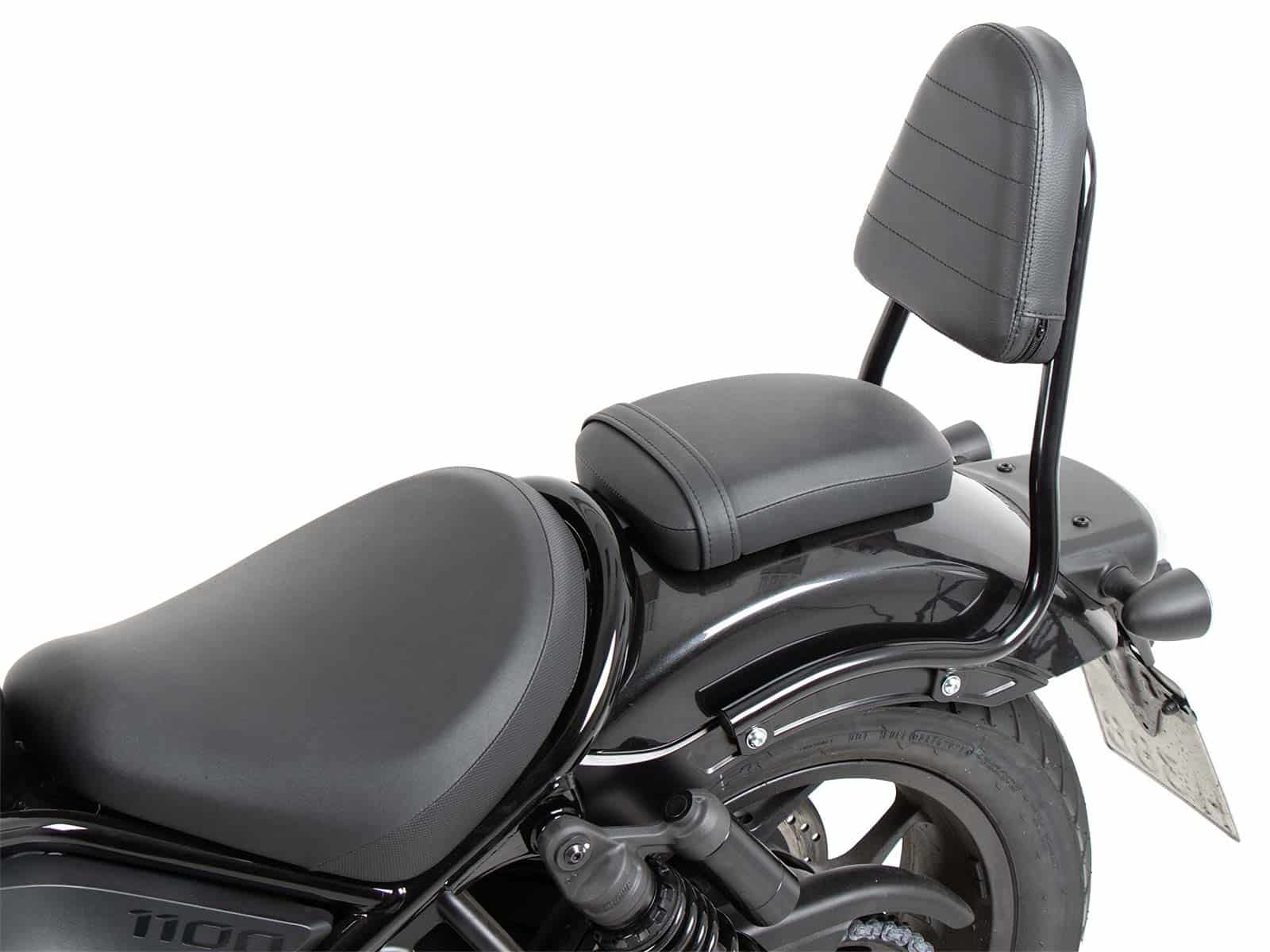 Sissybar (versione tubolare) nero per Honda CMX 1100 Rebel /DCT (21-24) Hepco & Becker