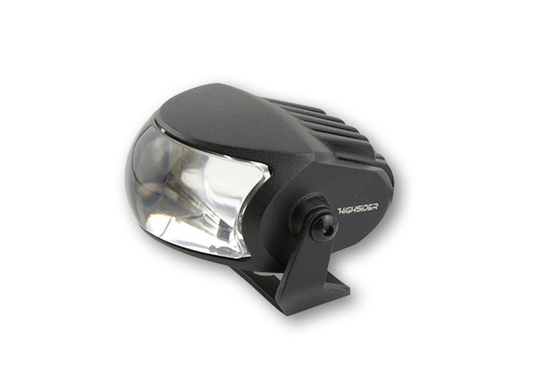 HIGHSIDER pro driving lamp Comet-High LED nero omologato E (1pc)