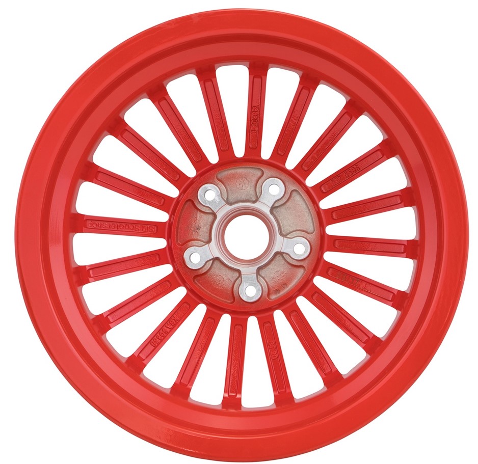 Cerchio anteriore/posteriore per Vespa GTS/​GTS Super/​GTV/​GT 60/​GT/​GT L 125-300ccm, rosso