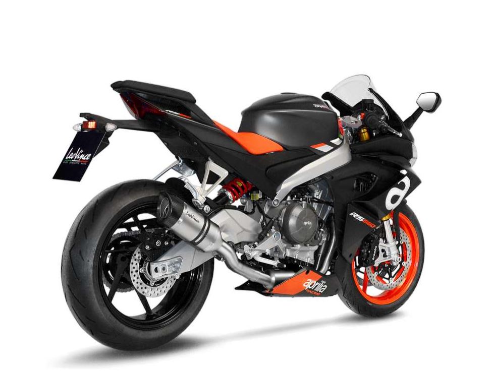 Impianto di scarico LeoVince LV Pro, acciaio inox per Aprilia Tuono 660 / RS 660