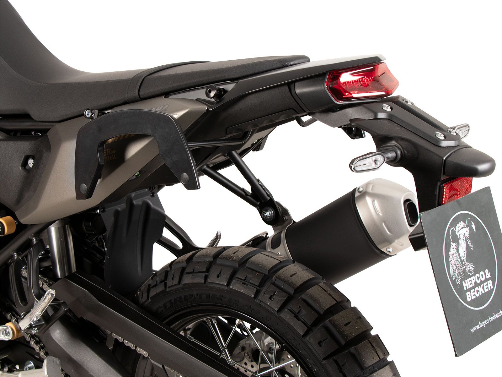 C-Bow portapacchi laterale nero per Yamaha Ténéré 700 Rally (25-) Hepco & Becker