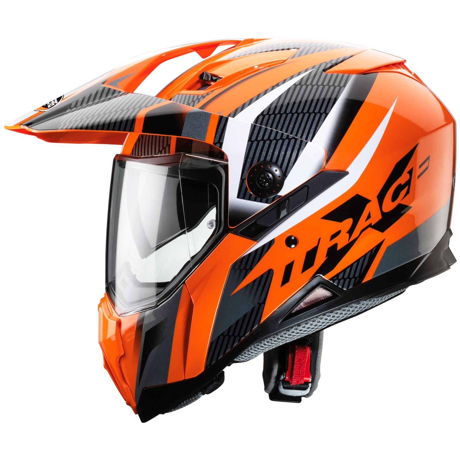 Caberg Casco Xtrace Savana, arancione/nero