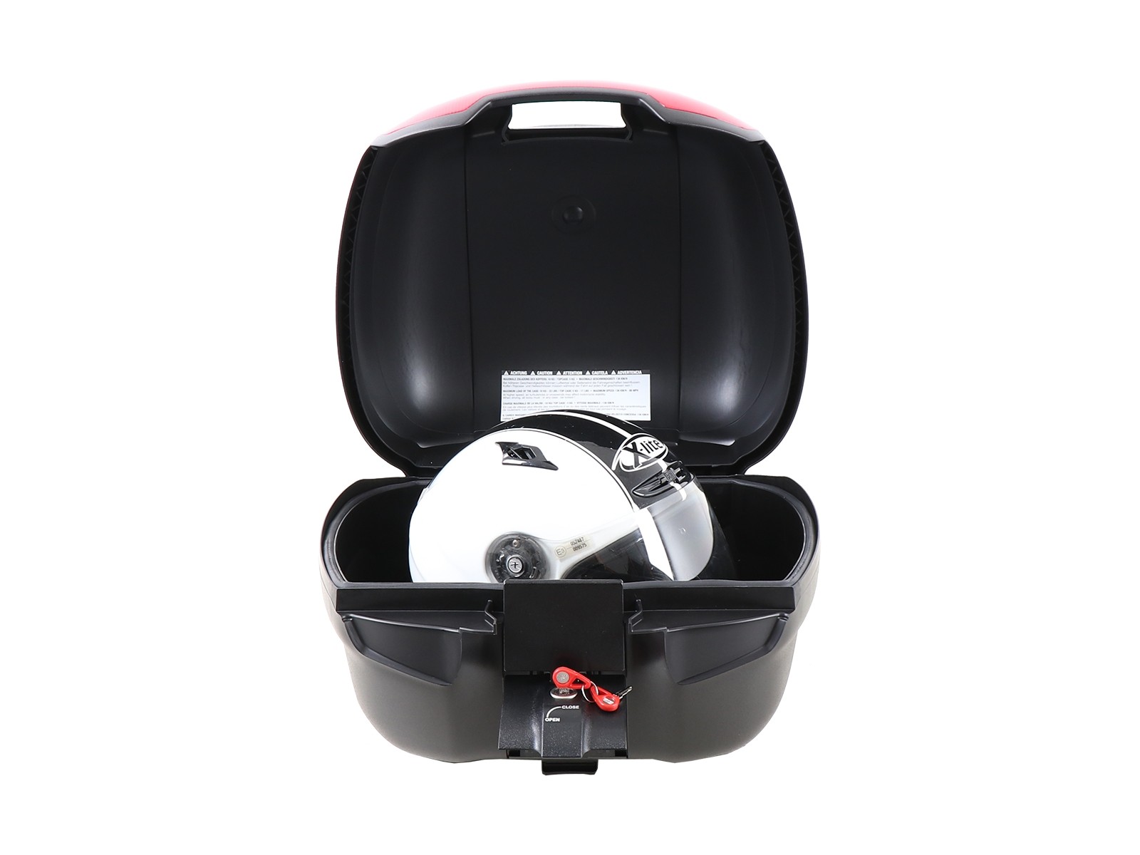 Journey Topcase 40 argento incl. paletta universale per portapacchi di terzi Hepco & Becker