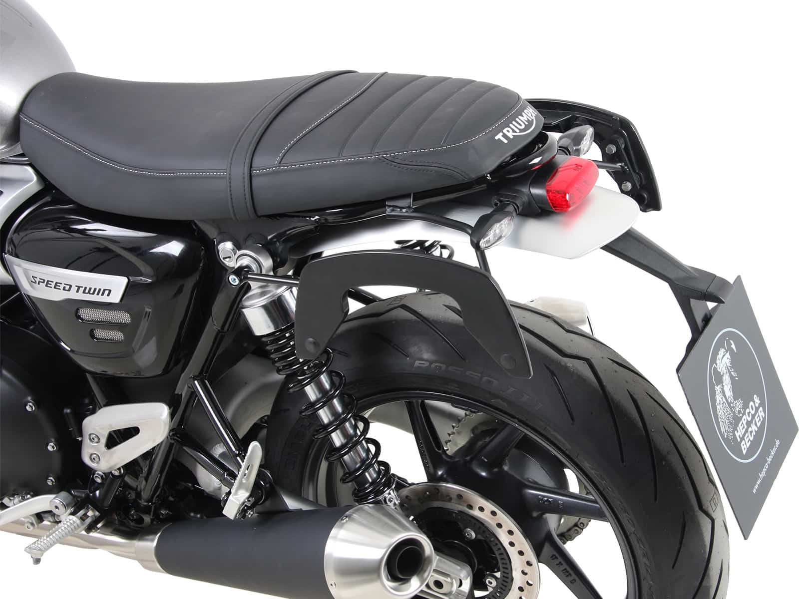 Portaborse C-Bow per Triumph Speed Twin (19-) Originale Hepco e Becker