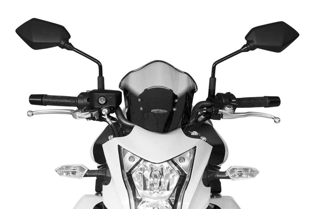 Cupolino Touring MRA "T" grigio fumo per KAWASAKI ER 6 N (Bj.12-)