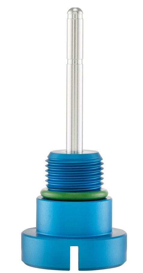 Vite riempimento olio olio motore per Vespa, blu opaco