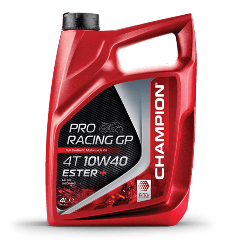 CHAMPION® Proracing GP 4T 10W-40 ESTER + Olio motore completamente sintetico - 4 litri BMW F 650 CS Scarver (