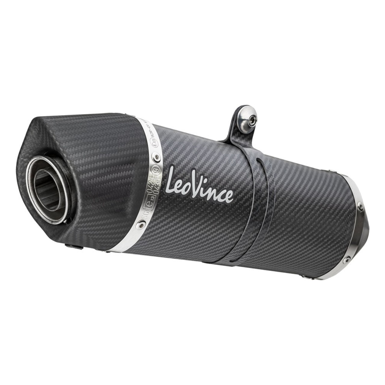 Sistema completo LeoVince LV One Evo per Yamaha MT-125 /YZF-R 125, carbonio, omologazione E