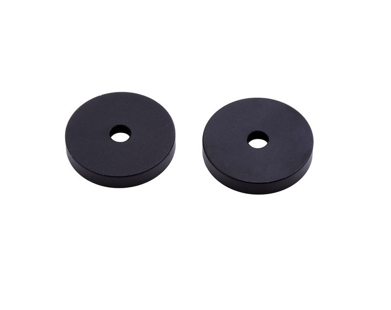 Adattatore manubrio HIGHSIDER pro nero Per Aprilia e Moto Guzzi (coppia)