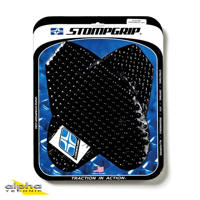 Stompgrip nero Volcano per Honda VTR1000 SP1 / SP2