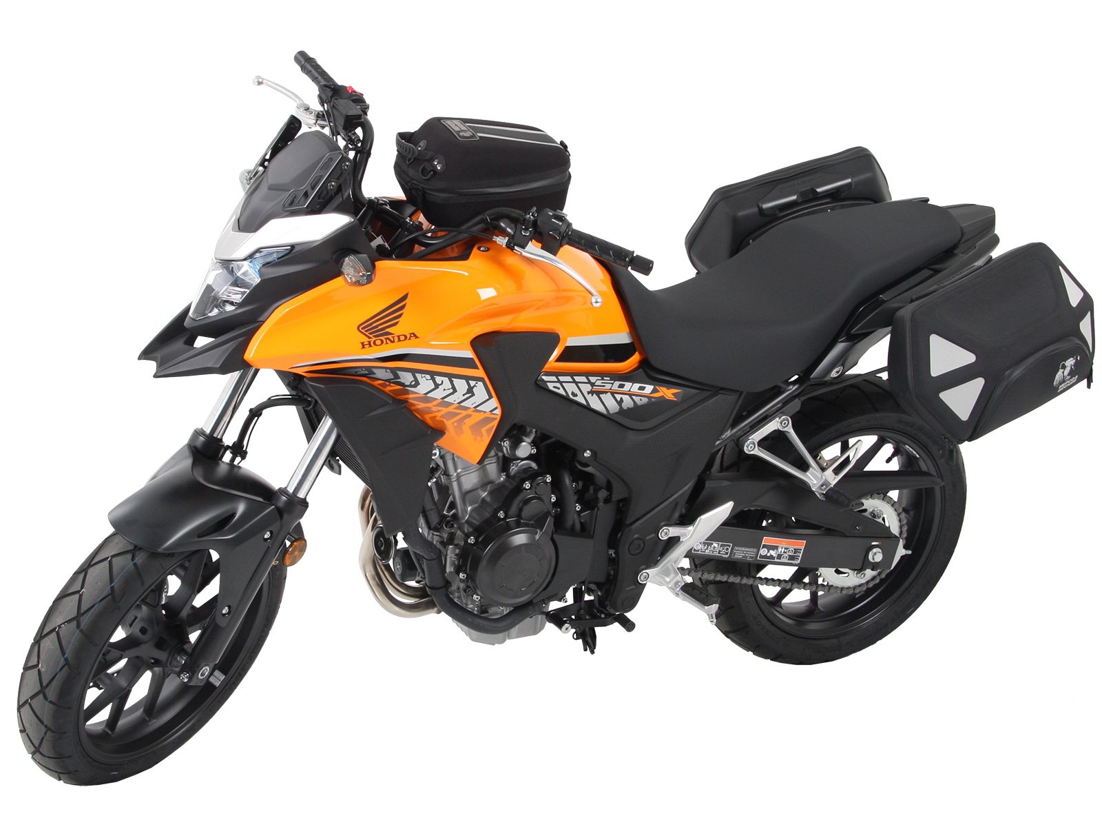 Anello serbatoio di base con blocco borsa serbatoio per Honda CB 500 X (17-18) Hepco & Becker