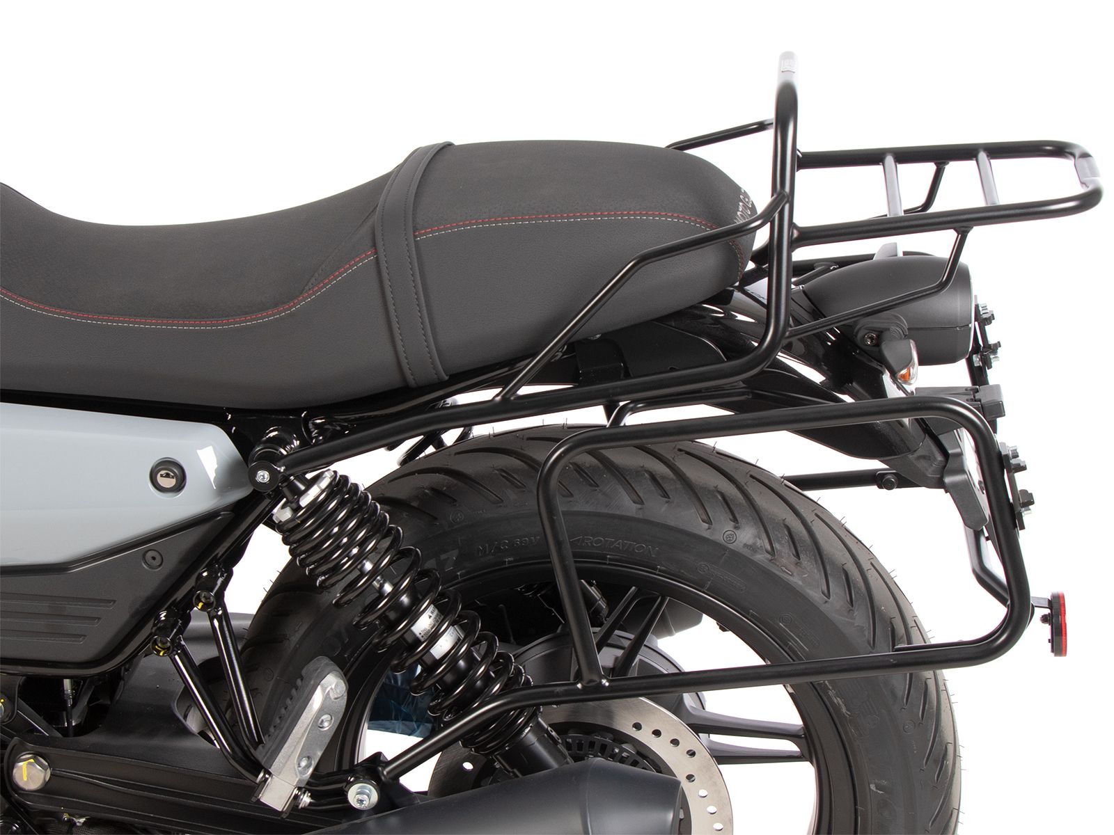 Portapacchi tubolare nero per Moto Guzzi V7 850 Sport (25-) Hepco & Becker
