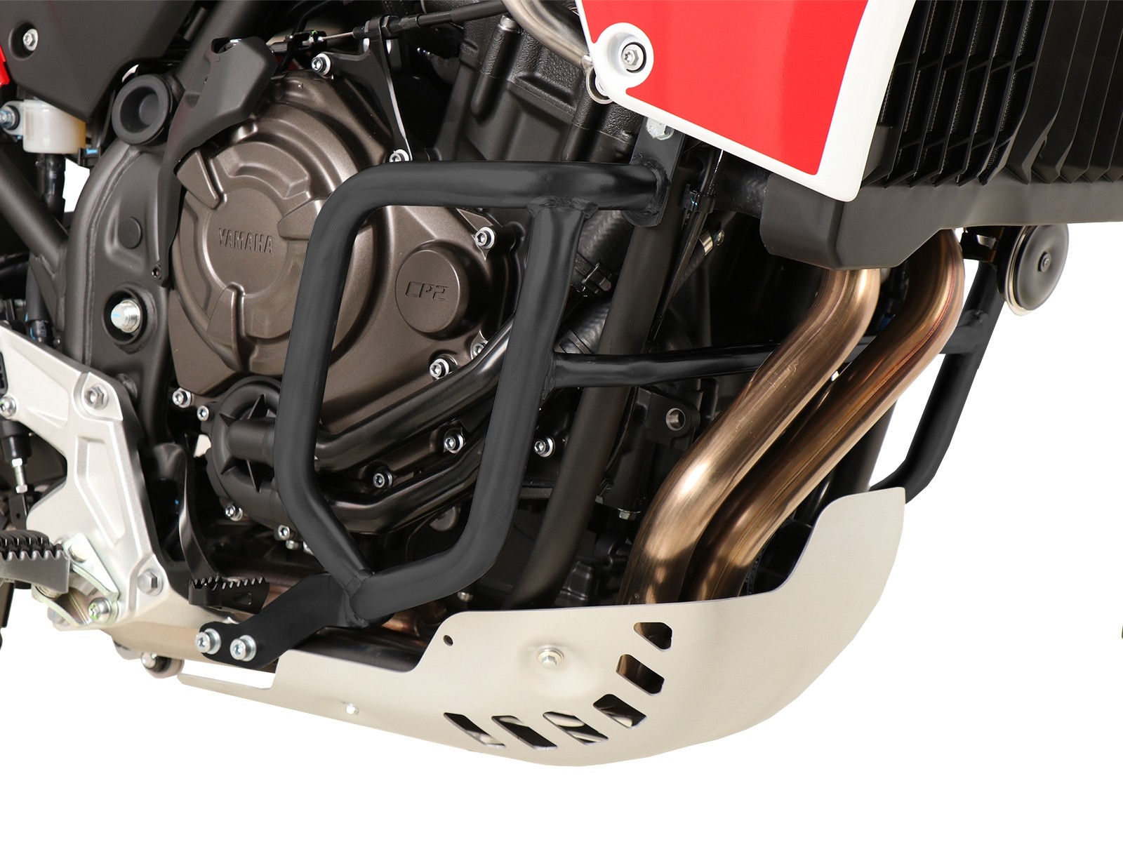 Barra protezione motore nera per Yamaha Ténéré 700 (2019-2024)