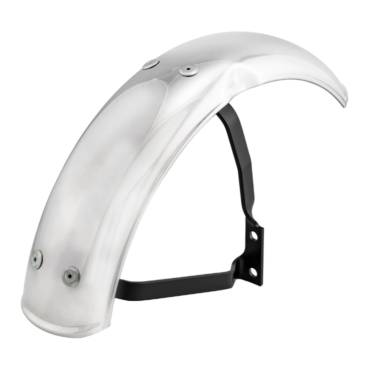 Parafango Garelli per Vespa PX 80-200ccm, metallo, cromo