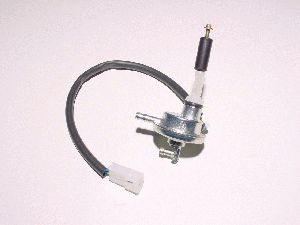 Rubinetto benzina OMG, elettrico, argento