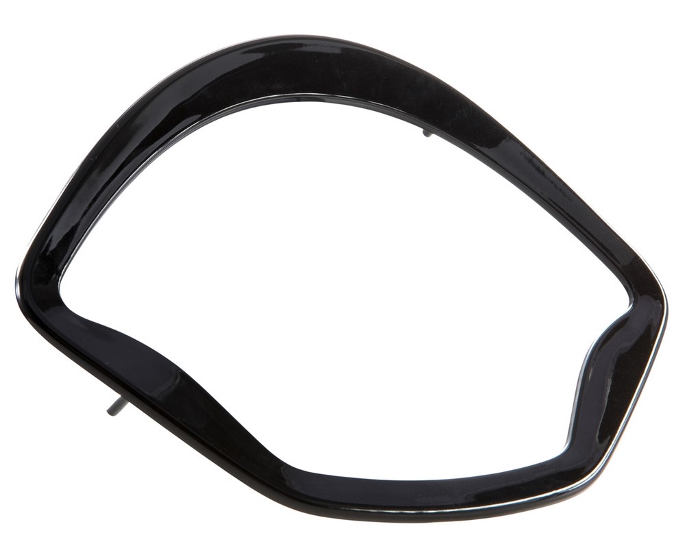 Anello decorativo tachimetro per Vespa GTS/GTS Super 125-300cc ('14-), nero lucido