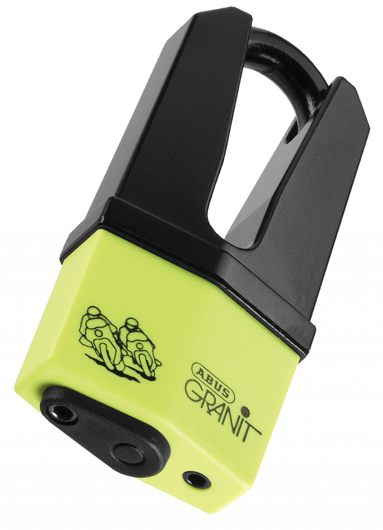 Blocca disco freno ABUS Granit Quick 37, livello di sicurezza 15, ART Level 4, giallo, nero