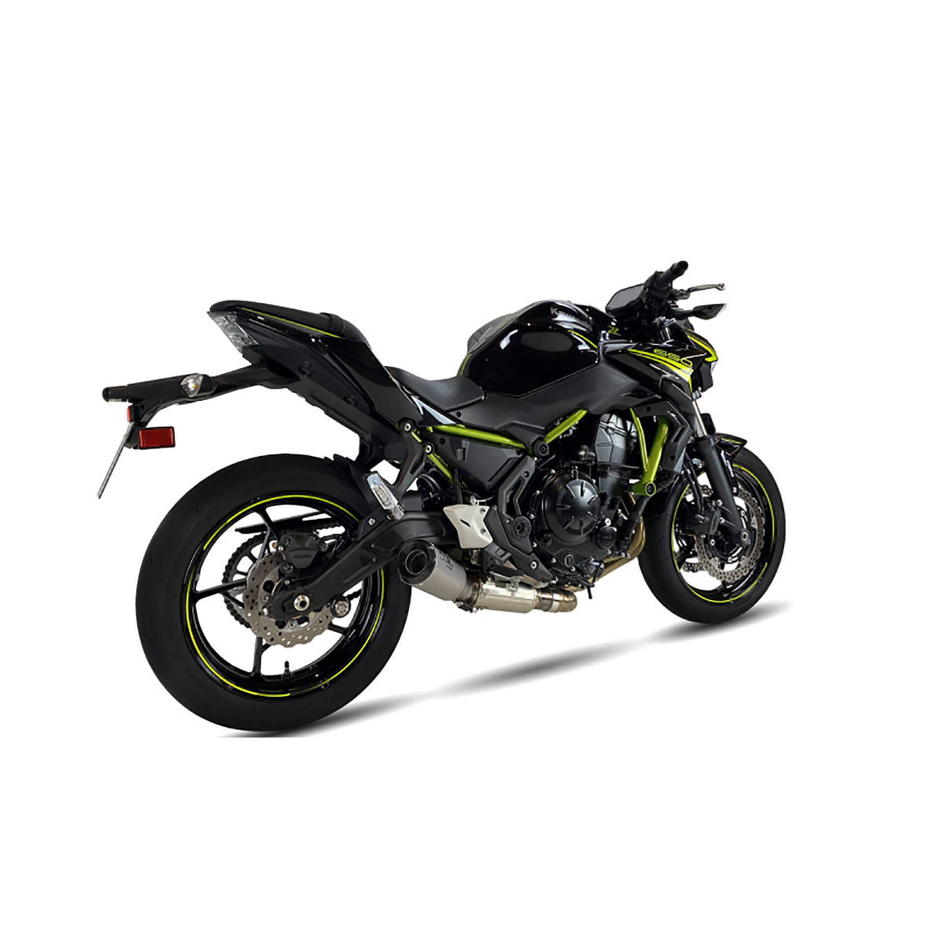 IXIL RC sistema completo Kawasaki Z 650 /650 Ninja (2020), acciaio inox, omologazione E, Euro4