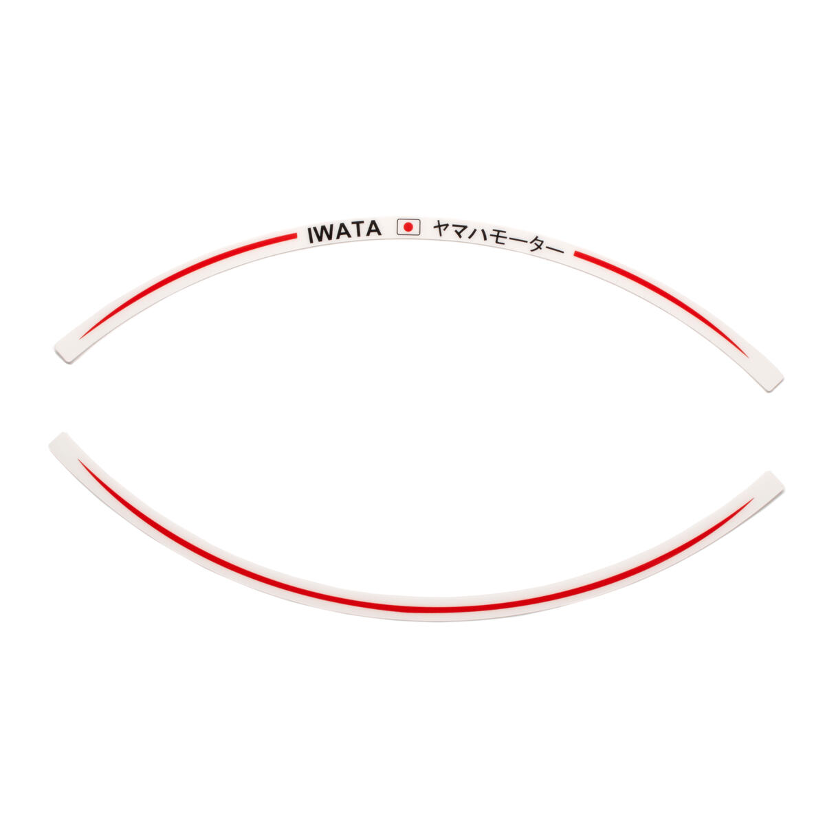 Adesivi Yamaha RIM (Set) Rosso Nero Bianco