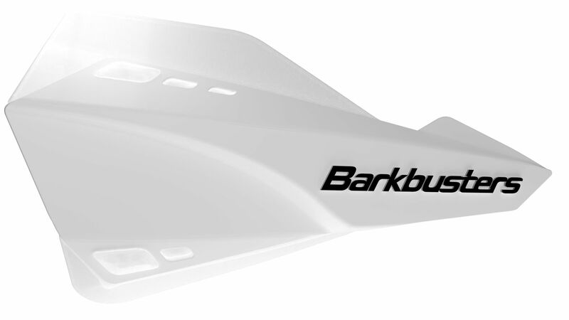 Barkbusters Sabre set di paramani con attacco universale bianco/bianco