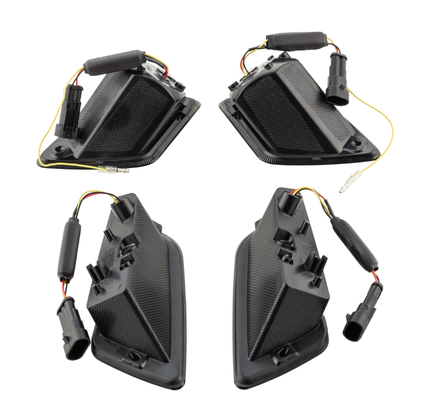 Kit indicatori di direzione anteriori e posteriori per Vespa GTS/GTS Super/GTV 125-300cc, colorati