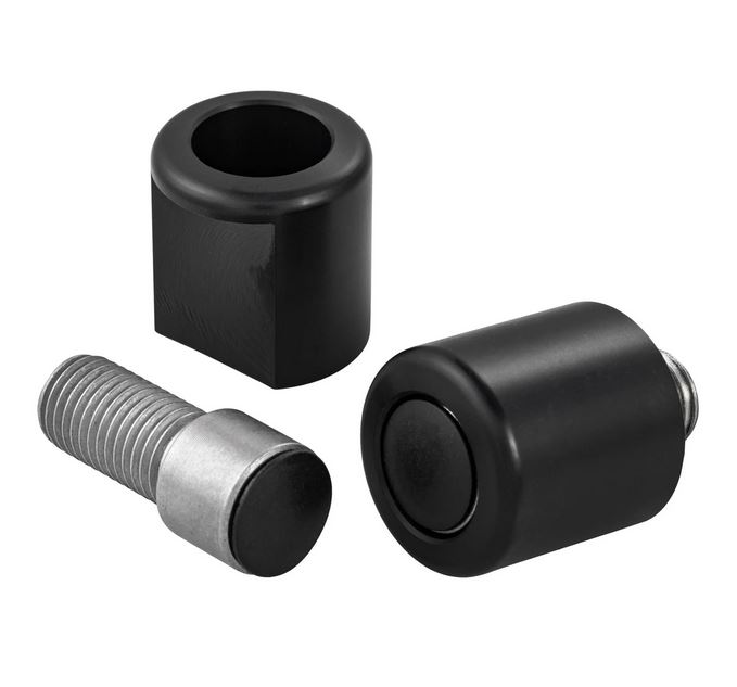 Coprifori per specchietti RIZOMA per Vespa GTS/GTS Super 125-300cc (`23-), nero