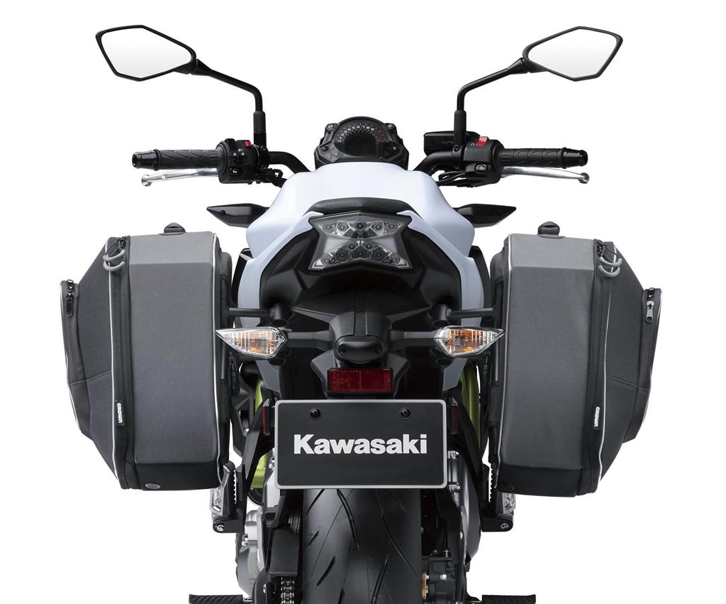 Borse laterali 2 x 14 litri per Kawasaki Ninja 650 / Z 650/S Originale