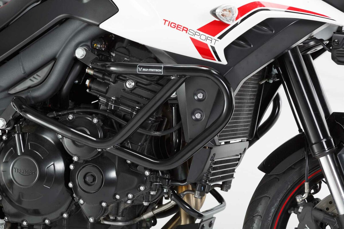 SW-Motech Crash bar nero per Triumph Tiger 1050 Sport (13-) - SW Motech