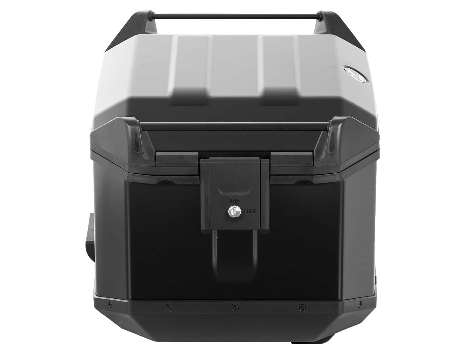 Baule posteriore in alluminio Xceed da 45 litri, nero, Hepco & Becker