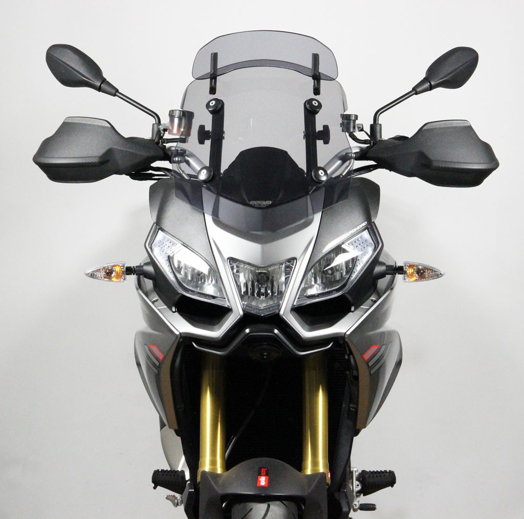 Paravento MRA "VT" grigio fumo APRILIA CAPONORD 1200 (Bj.13-)