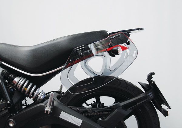 Suppori per borse laterali per Ducati Scrambler 800 (15-16), PMMA, coppia