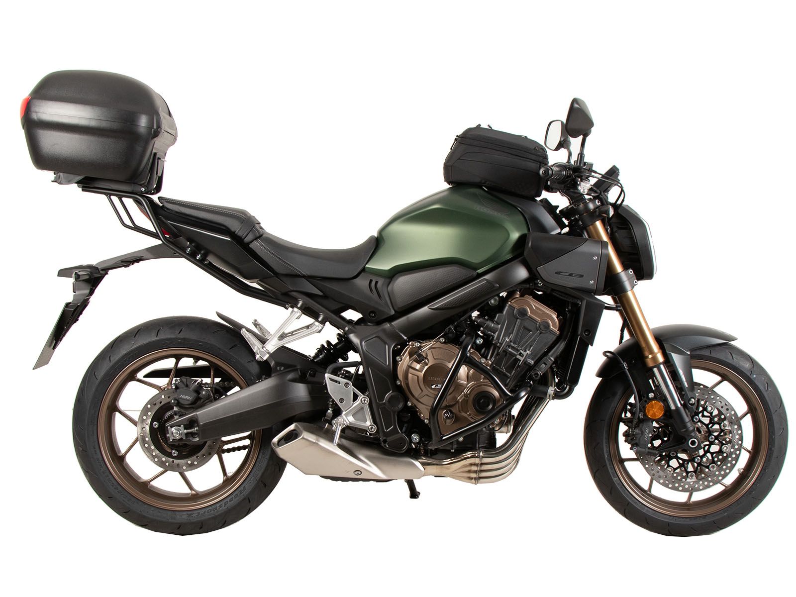 Portavaligie in alluminio per Honda CB 650 R / E-Clutch (24-) Hepco & Becker