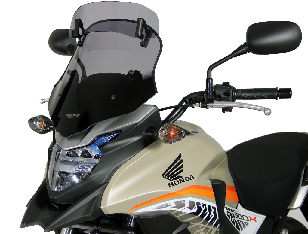 Cupolino Variotouring MRA grigio fumo "VT" per Honda CB 500 X (16-)