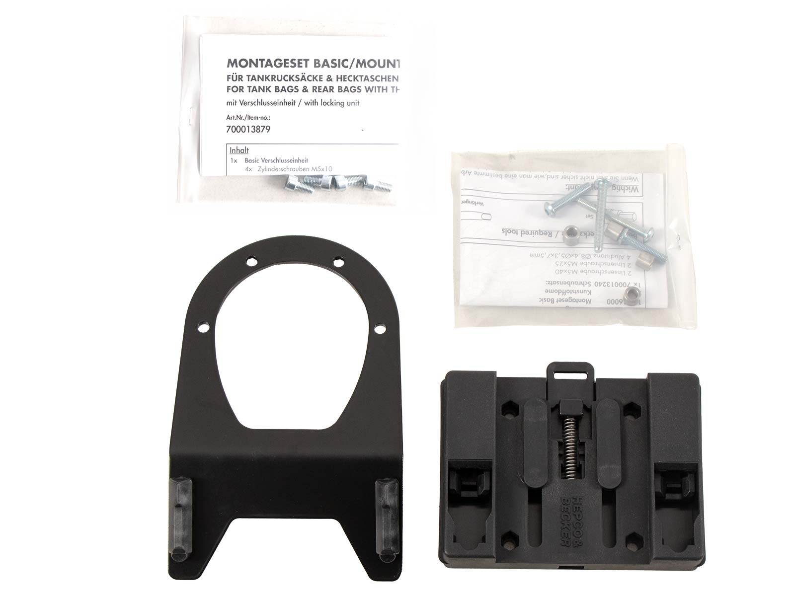 Anello serbatoio BASIC per Moto Guzzi V85 TT (24-) Hepco & Becker