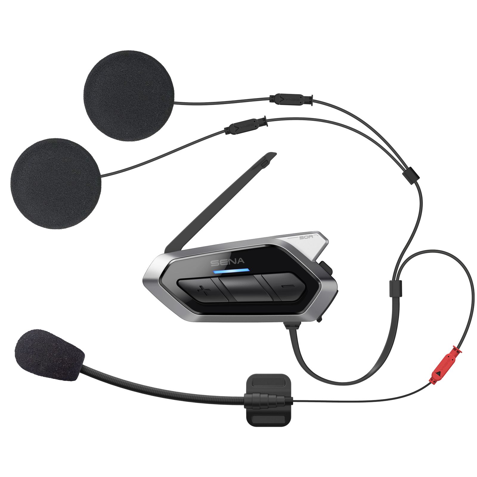 Set singolo SENA 50R - Suono Harman Kardon - Sistema di comunicazione Bluetooth per motociclette