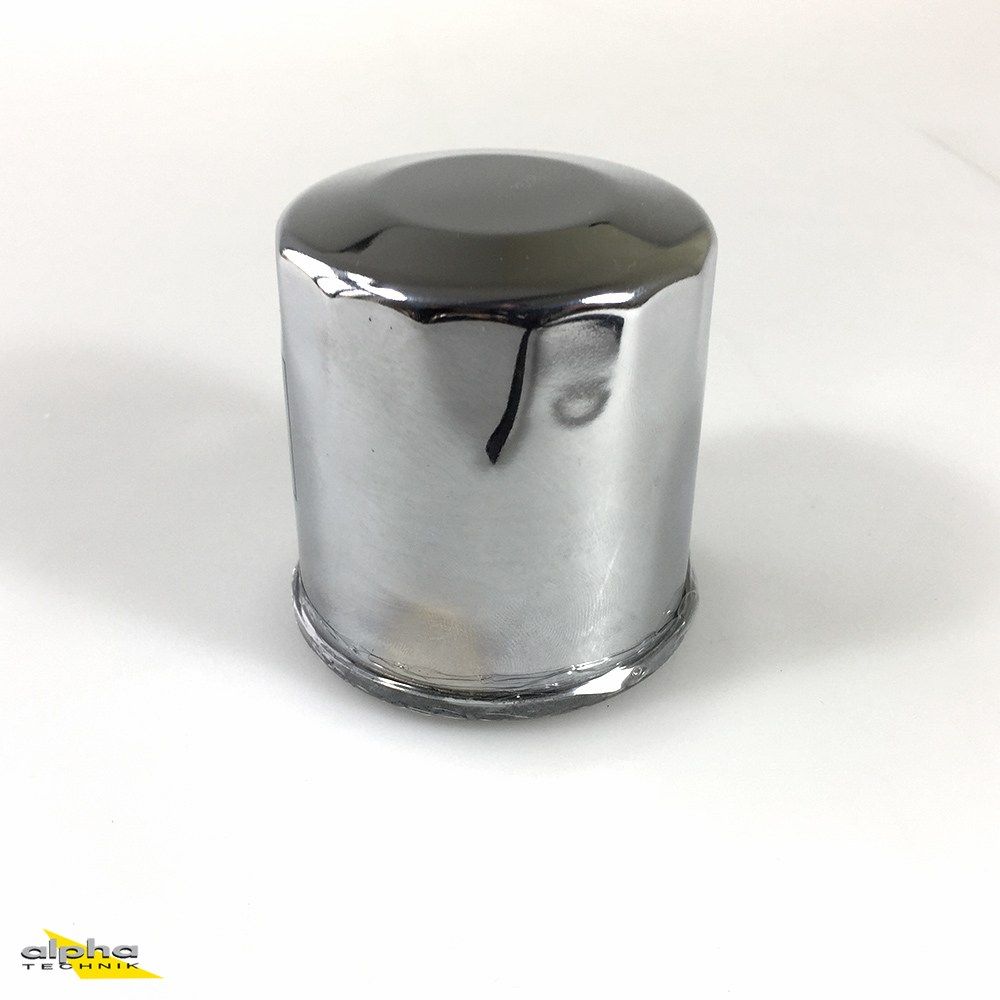 Filtro olio ENUMA cromato per vari modelli Bimota / Honda / Kawasaki / Yamaha